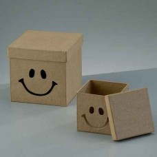 Papierová krabica s výrezom Smile
