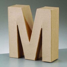 Papierové písmeno M