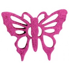 Filcový motýlik Ružový