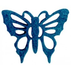 Filcový motýlik Modrý