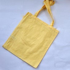 Bavlnená taška s dlhými ušami Žltá pastel