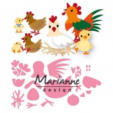 Marianne Design Slepačia rodinka