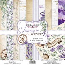Fabrika Decoru obojstranný papier Journey to Provence 30x30 cm