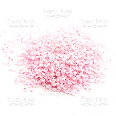 Flitre sequins Ružová pastel 4 mm