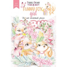 Papierové výseky Fabrika Decoru Funny Fox girl