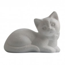 Polystyrénová mačka ležiaca 14 cm