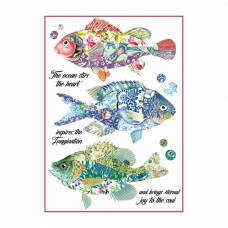 Ryžový papier A4 Fantasy Fishes - Ryby